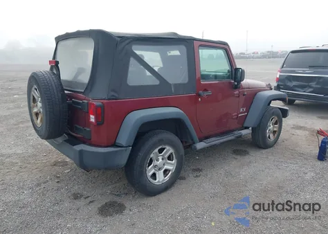 2009 Jeep Wrangler X from USA, damaged, VIN 1J4FA24139L730108